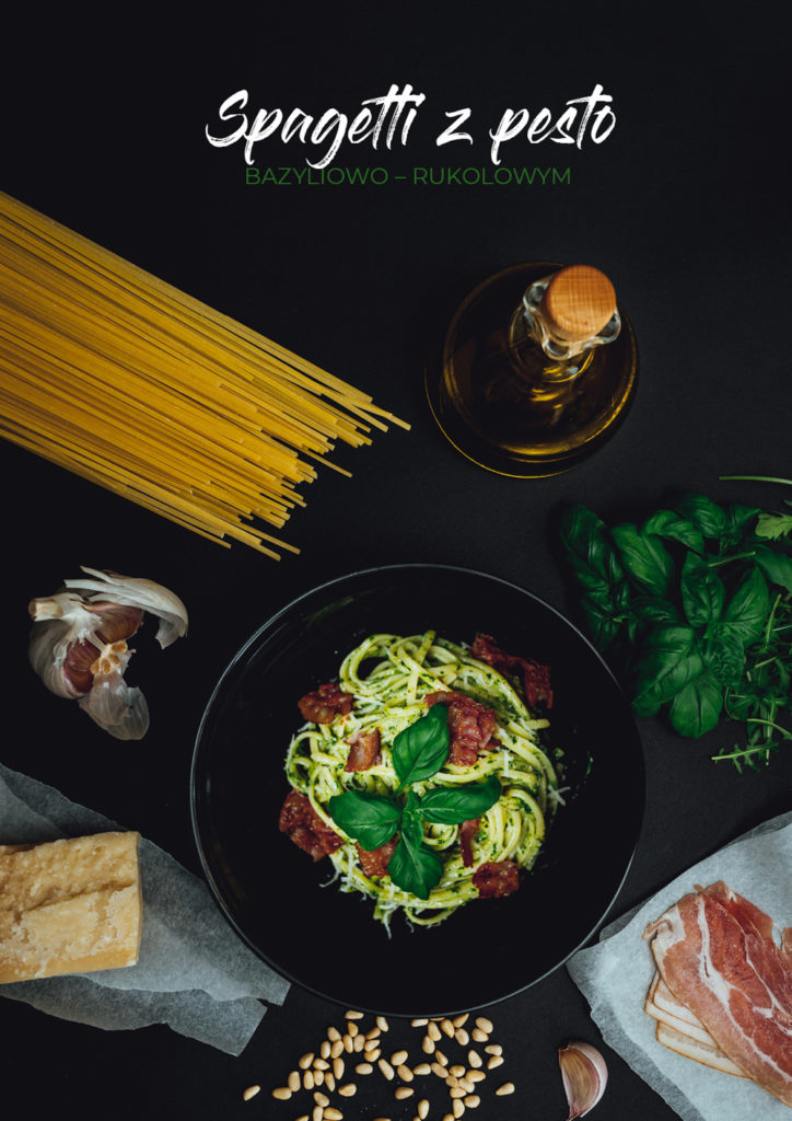 Spagetti z pesto, zielone pesto, najlepsze, dobre