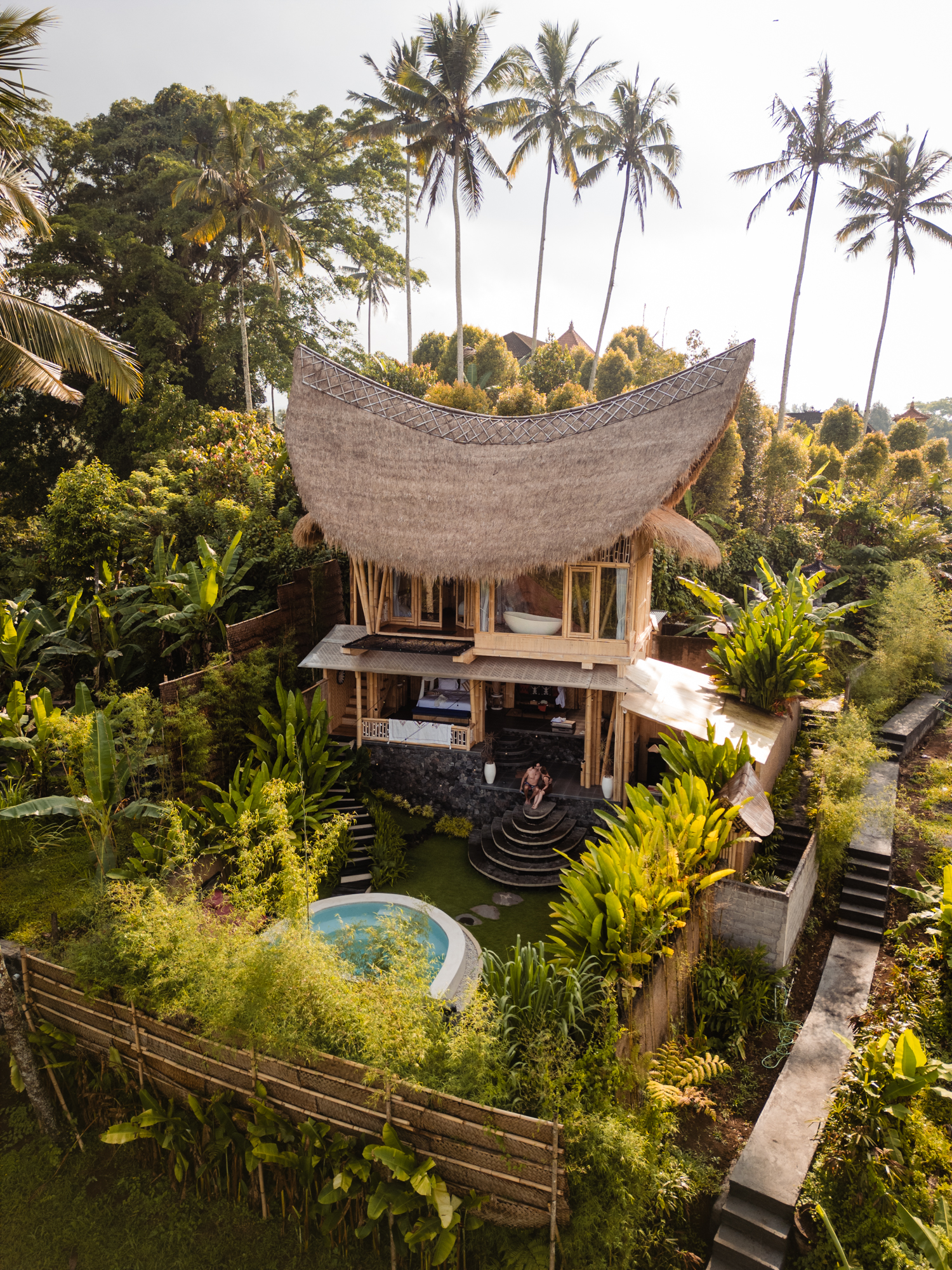 Domek w dzungli na Bali