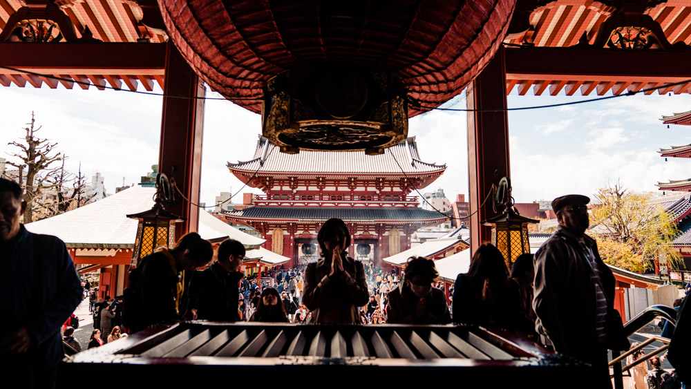 swiatynia asakusa Tokio Sensō-ji