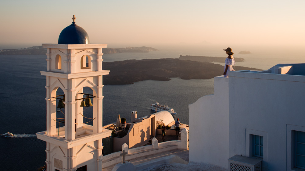 Firostefani Santorini