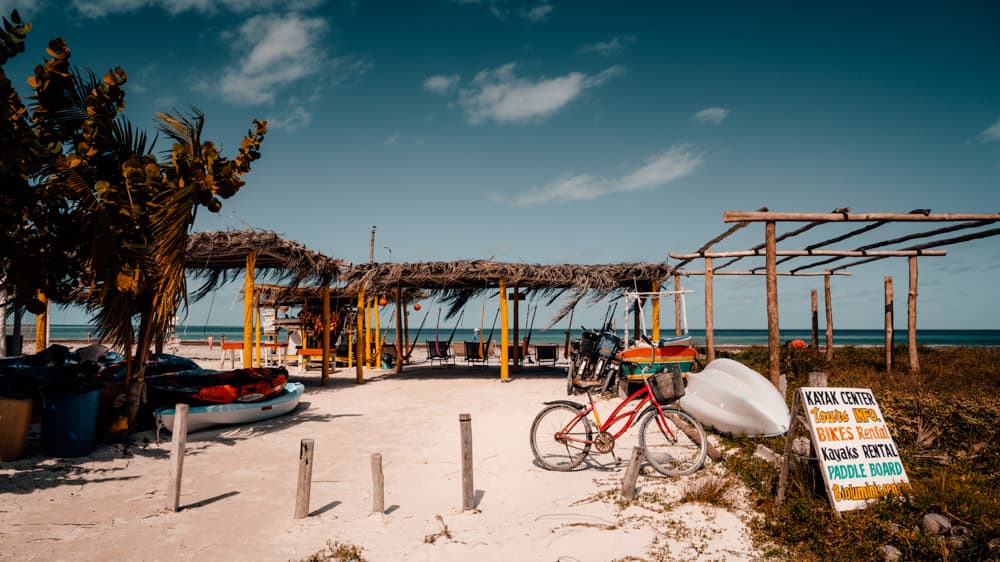 Najpiekniejsze miejsca na Holbox - Meksyk - palze