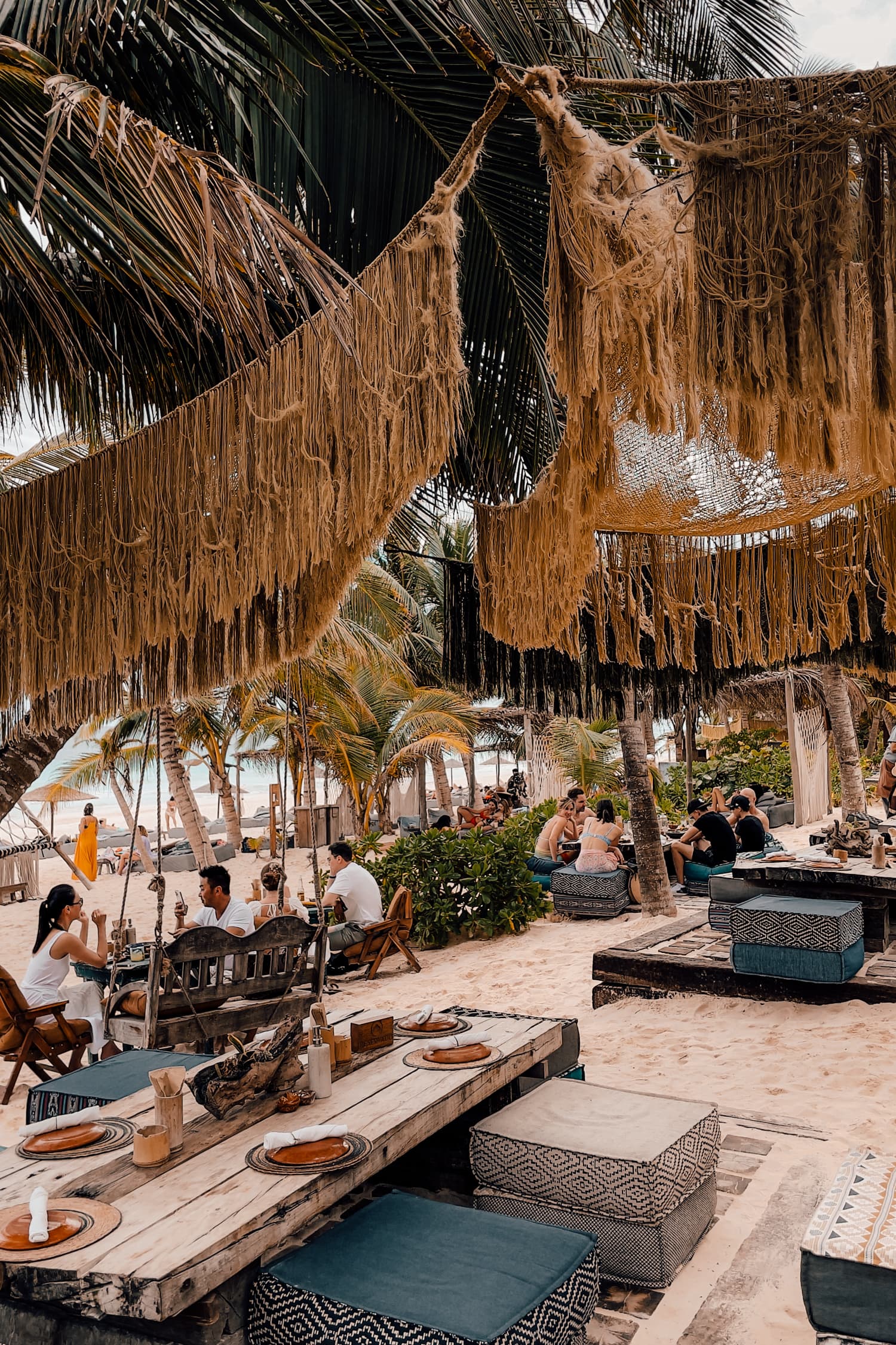 Kluby plazowe w Tulum