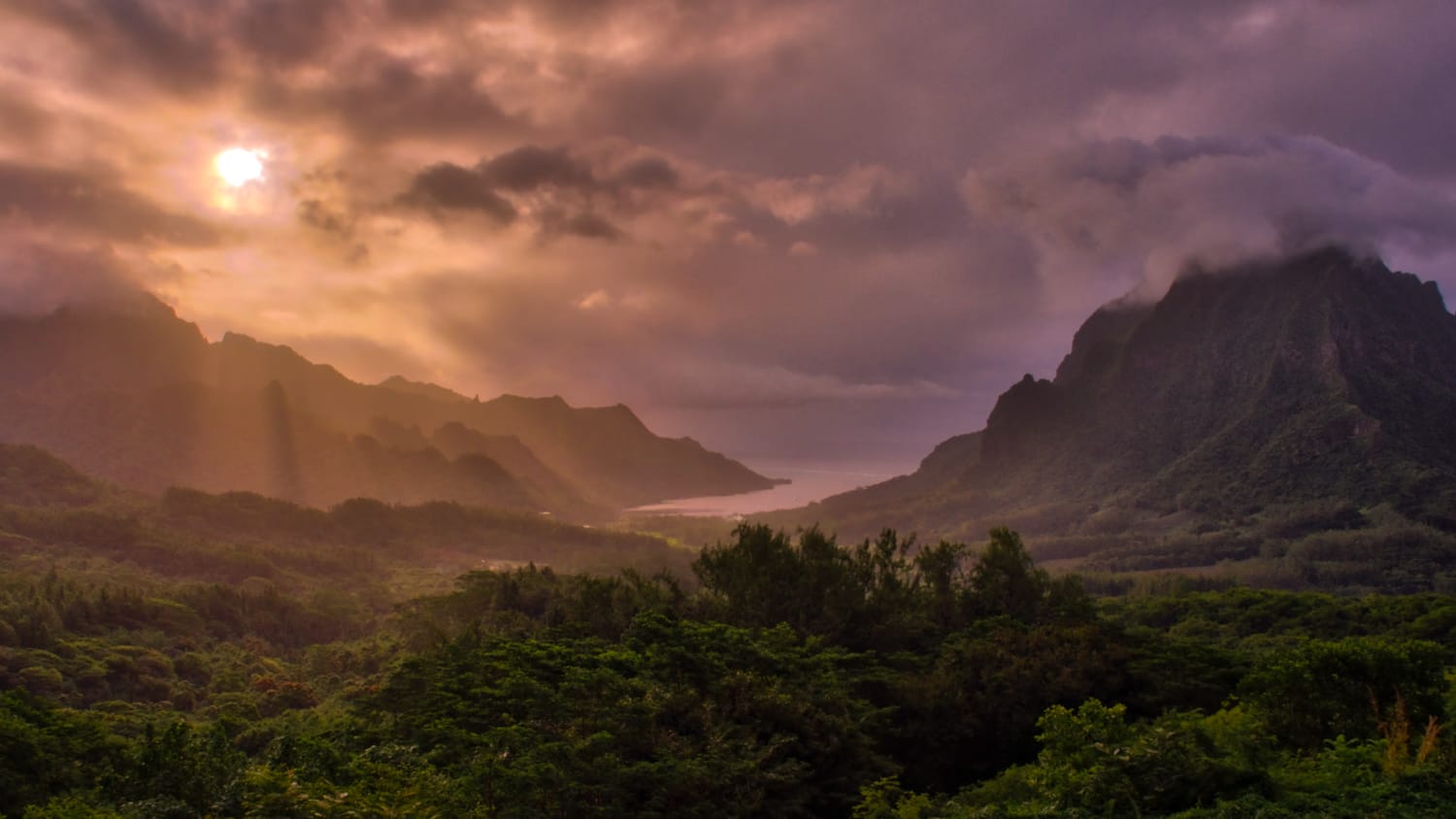 Najlepsze punkty widokowe Moorea