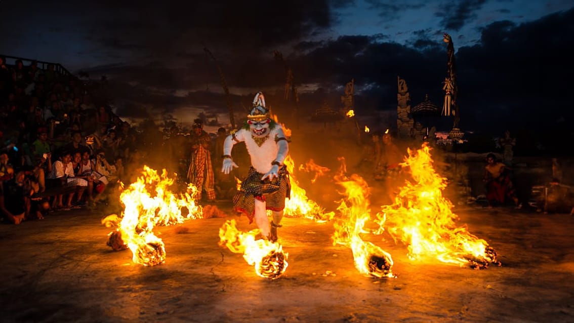 Bali Kecak dance taniec 