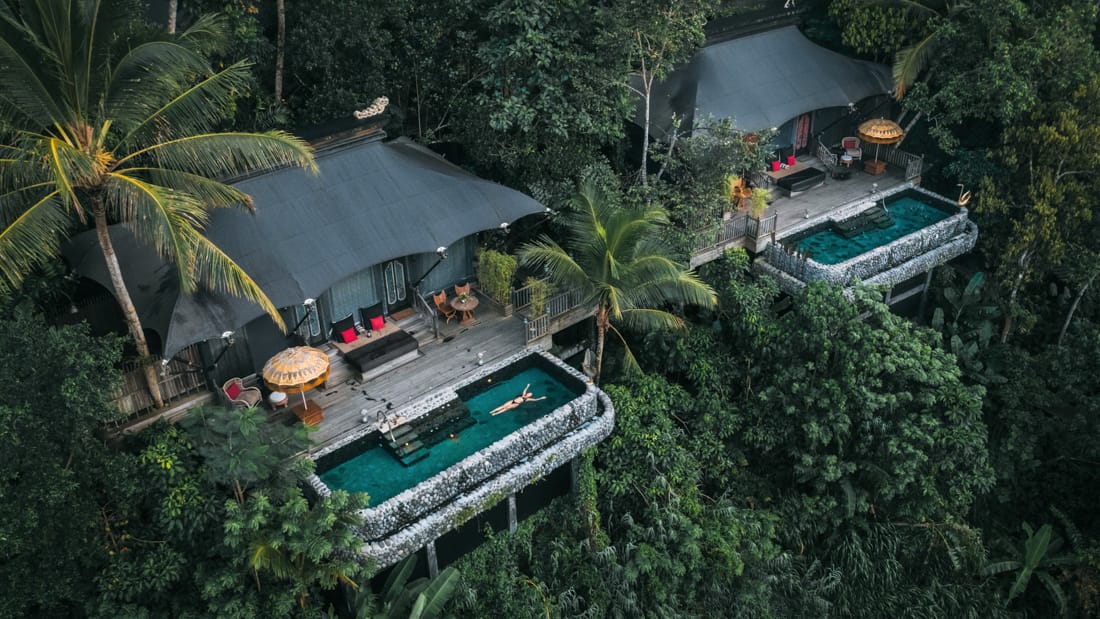Ubud gdzie nocowac hotele z basenami