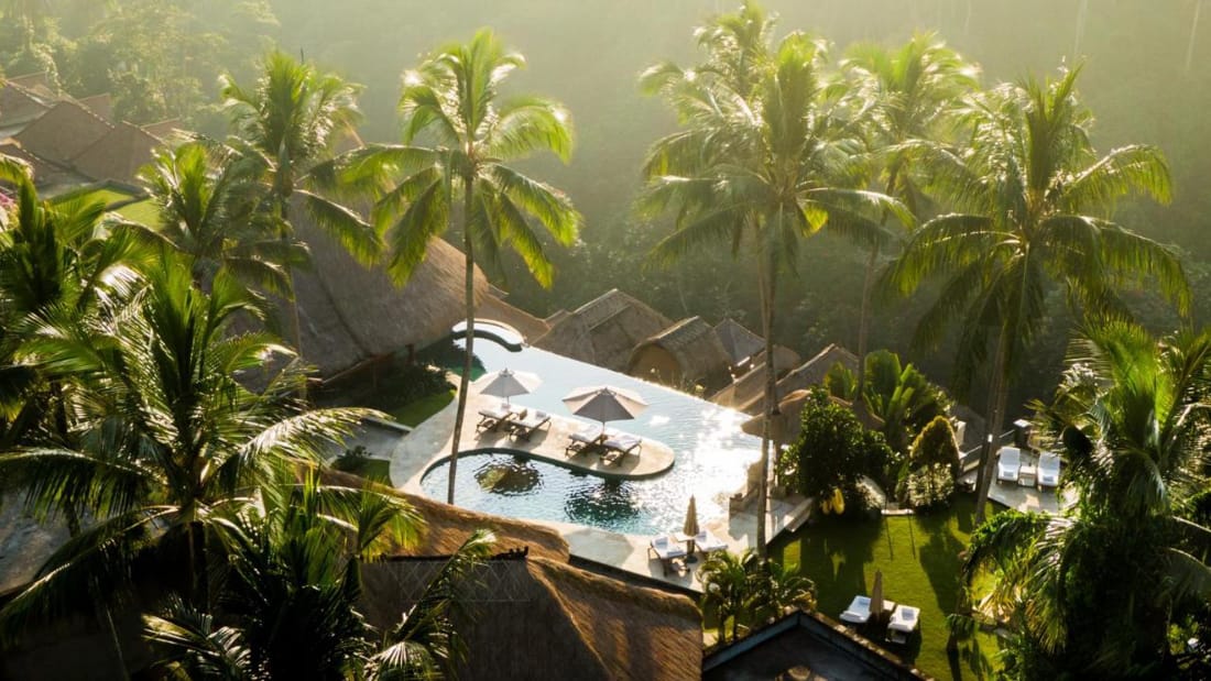 Ubud gdzie nocowac hotele z basenami