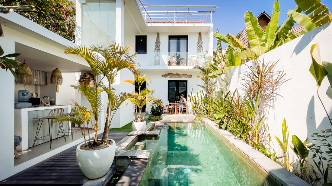Piekne wille na Bali Canggu
