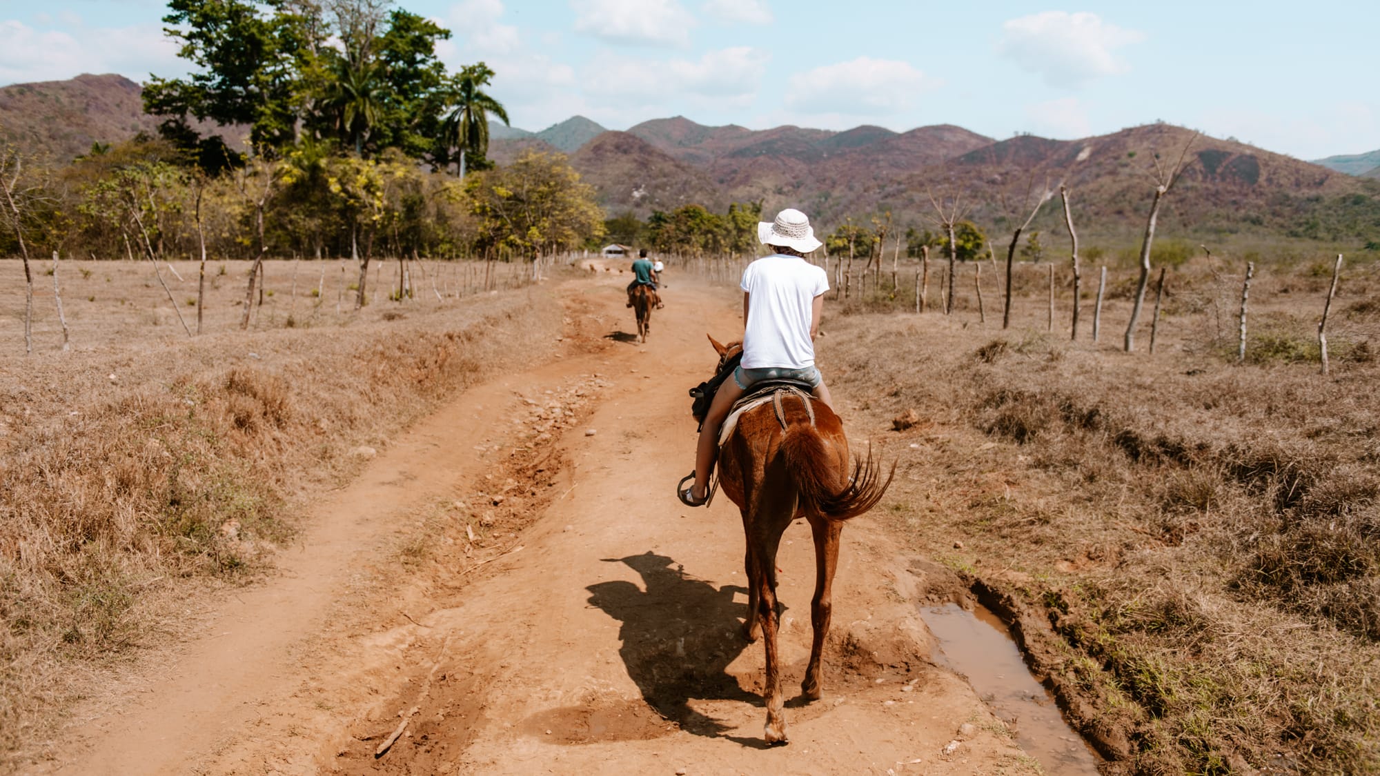 jazda na koniu na Kubie